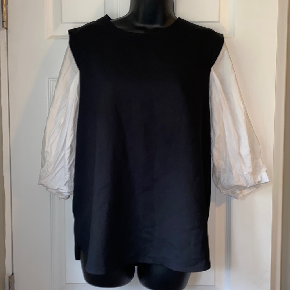 KERRI Mixed Media Blouse